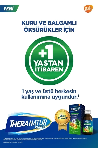 GSK   Theranatur Şurubu 128 G - Resim 4