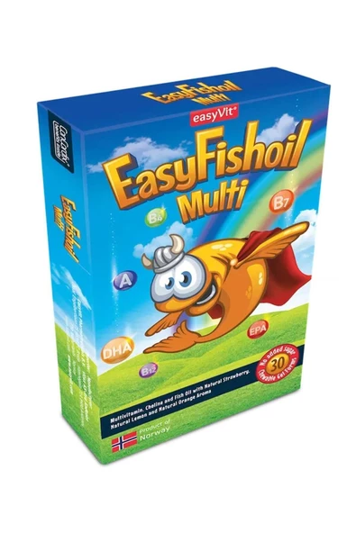 Easy Fishoil   Easyfishoil Multi 30 Jel Tablet