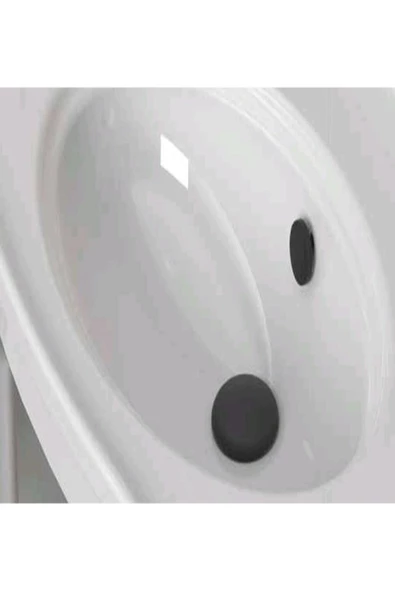 İZ YAPI Lavabo Su Taşma Yüzüğü Mat Siyah - 4