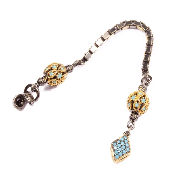 Özel Seri Zirkon Taşlı Gümüş Püskül 4,5 Cm 5,17 Gram
