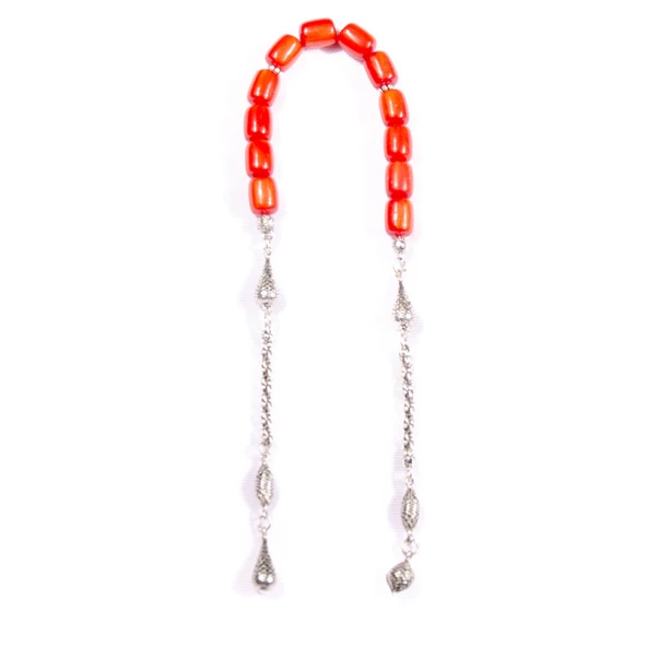 Kapsül Kesim 11x8 mm Simli Katalin Zaza  Tesbih ürün görseli 1