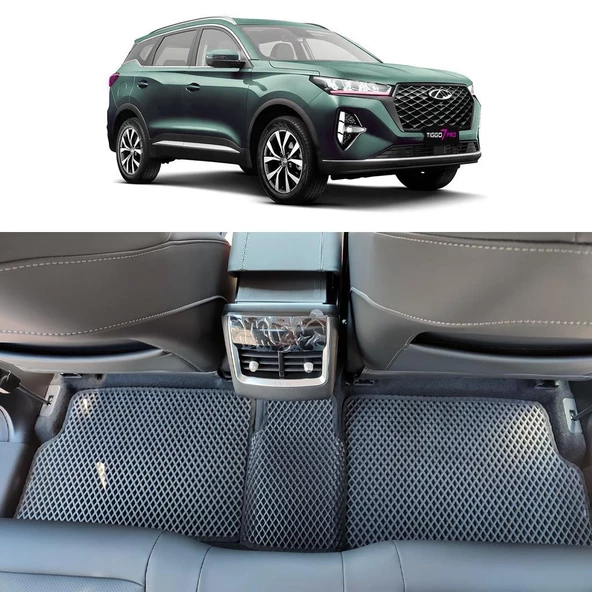 Bod Chery Tiggo 7 Pro Max 3D Havuzlu Paspas 2024-Sonrası ürün görseli