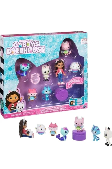 Spin Master Gabbys Dollhouse Delüks 7li Figür Seti 6060440