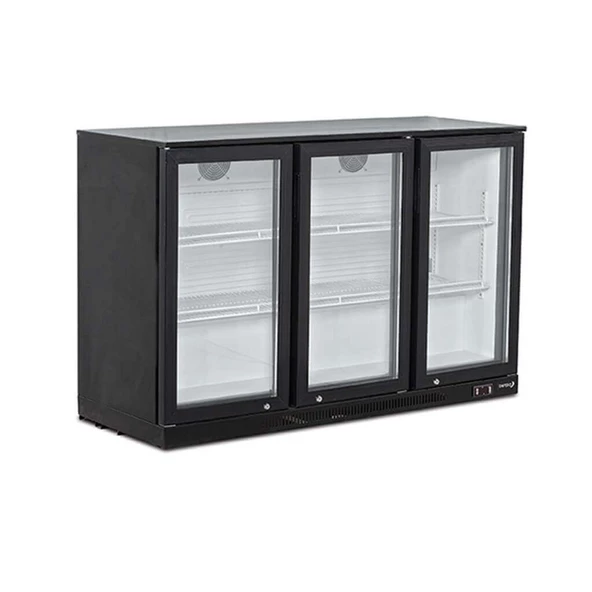 Empero JP JP.SS.3 Bar Arkası Şişe Soğutucu-3 Çarpma Kapaklı-133,5x50,5x88,5 cm