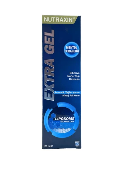 Nutraxin Extra Gel Aromatik Yağlar Içeren Masaj Jel Krem 100 ml - Resim 2