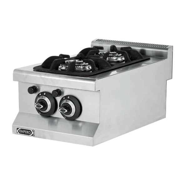 Empero EMP.6KG010 2 Brülörlü Gazlı Ocak - Doğalgazlı