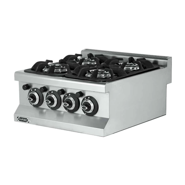 Empero EMP.6KG020 4 Brülörlü Gazlı Ocak - Doğalgazlı