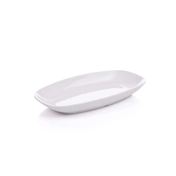 Gmb Nazen K-20 Termoset Kırılmaz-24 cm oval kayık tabak 60 Adet