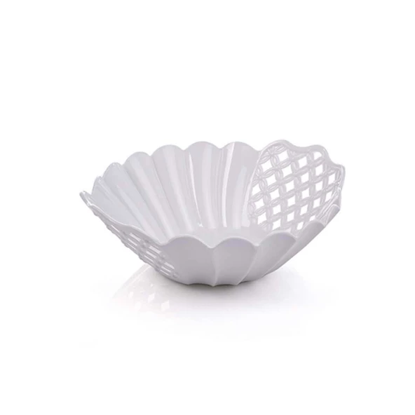 Gmb Nazen K-50 Termoset Kırılmaz-Yuvarlak Ekmek Sepeti-27x30 cm 18 Adet