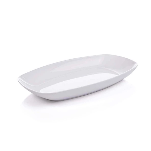 GMB Nazen K-48 Termoset Kırılmaz Tabak-40 cm oval kayık 20 Adet