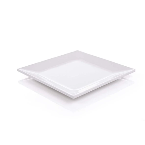Gmb Nazen K-69 Termoset Kırılmaz-25 cm kare servis tabağı 30 Adet