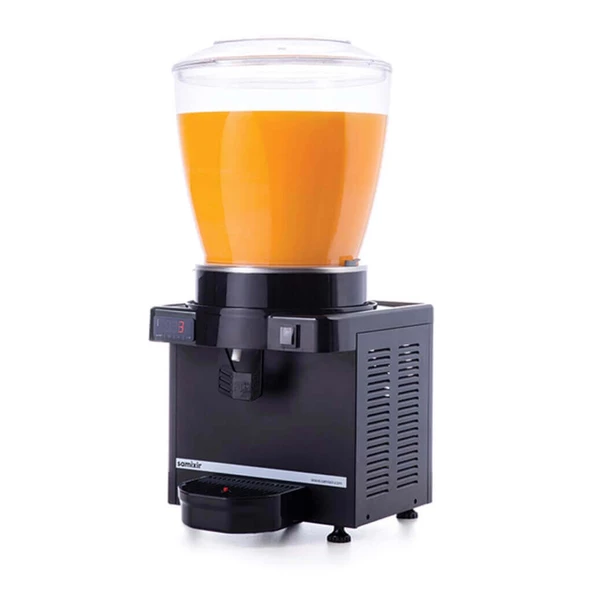 Samixir M22.DB Ayranlık-22 litre soğuk içecek dispenseri-karıştırıcılı-dijital-siyah