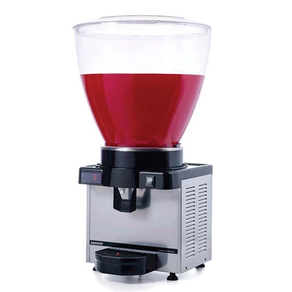 Samixir M40.DI Ayranlık-40 litre soğuk içecek dispenseri-karıştırıcılı-dijital-inox