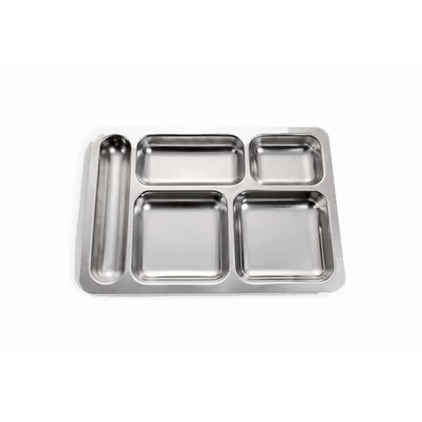 Erginoks 304060 Tabldot (self servis) - Krom AISI 304 CrNi - 0,60 mm 10 Adet - 3
