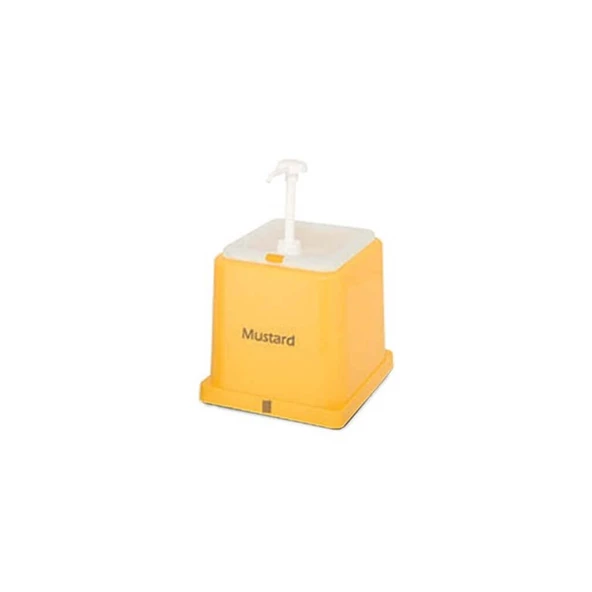 Kapp 46010025 Hardal Dispenseri-polikarbon