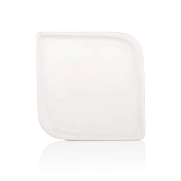 By Bone AR-20-KR Arel 20 CM KARE TABAK-beyaz porselen 12 Adet
