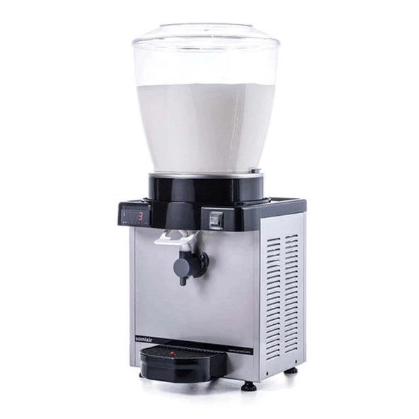 Samixir KAM22.DI Köpüklü Ayran Dispenseri-22 litre-dijital-inox