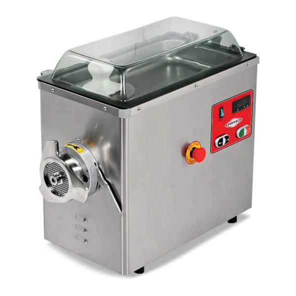 Empero EM.22.10-S PLUS Soğutmalı Et Kıyma Makinesi - 22'lik - 400 kg/s - komple paslanmaz - 380V