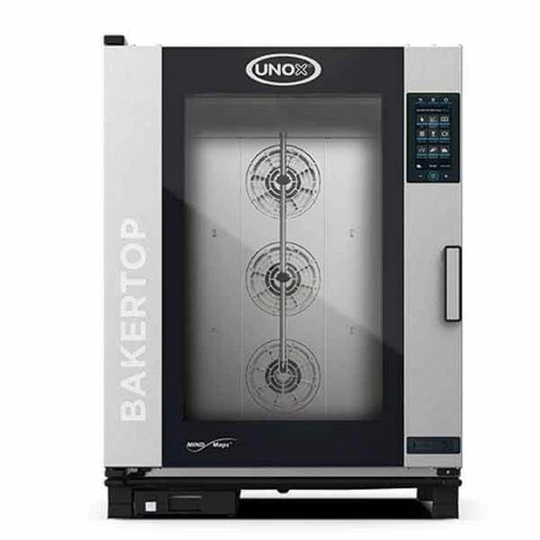 Unox BakerTop Plus Kombi Fırın (10-40x60 tepsi kapasiteli) - Gazlı - XEBC-10EU-GPR