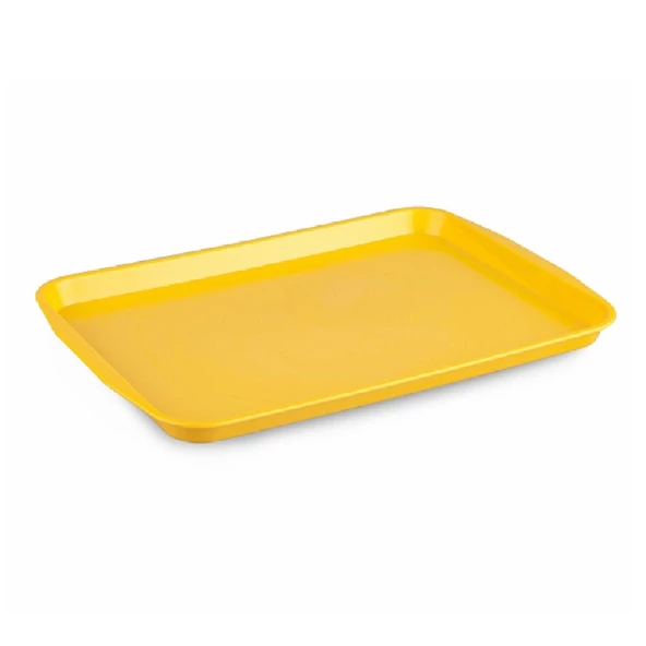 Kapp 46212736 Servis Tepsisi Plastik (ABS) 27x36 cm Sarı 20 Adet
