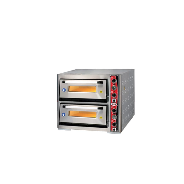 Gmg PF6292DE-T  Pizza Fırını PF6292DE-T Çift Katlı-380 V-içi 62x92 cm