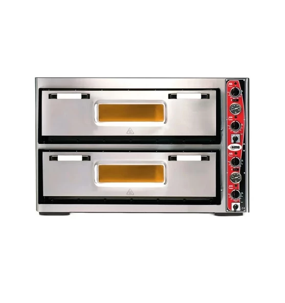 Gmg PF9292DE-T  Pizza Fırını PF9292DE -T Çift Katlı-380 V-içi 92X92 cm