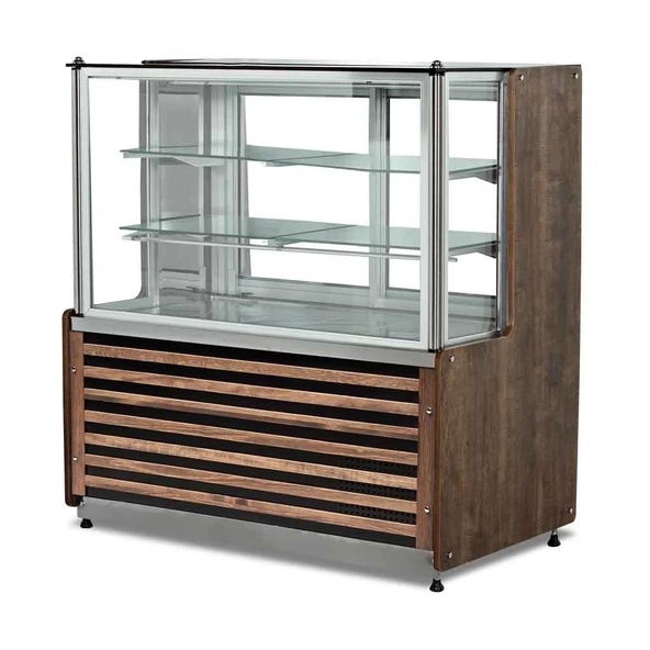 Empero EMP.DT.130.N Neptün Pasta Vitrini Nötr 130x75x135 cm
