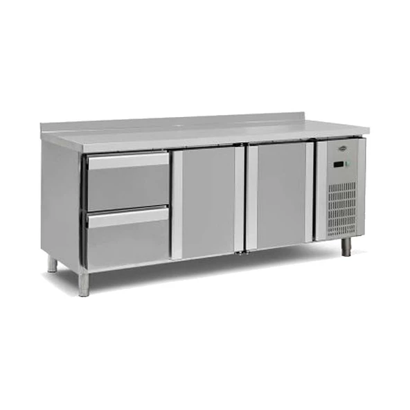 Empero EMP.255.70.01-2C Tezgah Tipi Buzdolabı 2 Çekmece+3 Kapı 700 L