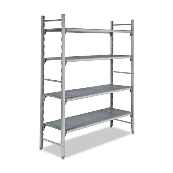 Empero EMP.50190-18  Polipropilen Raflar Düz Tablalı En 190x50x180 cm