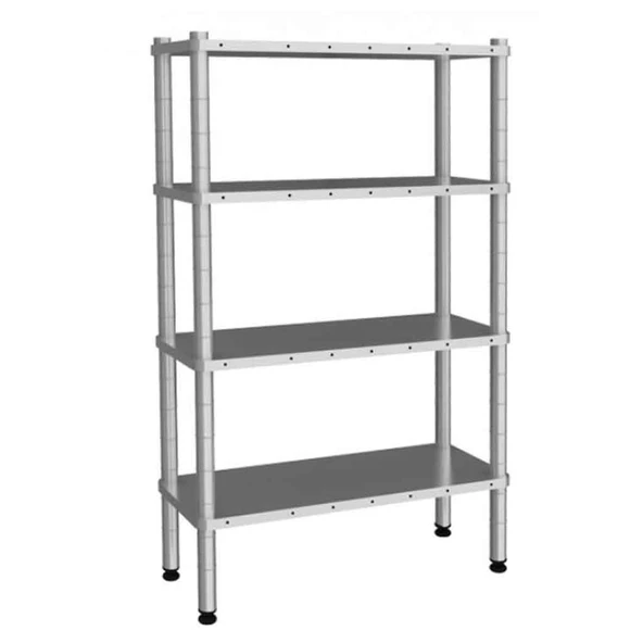 Empero EMP.D.2.36183-18-4 4 Katlı Düz Raflar 36x183x180 cm INOX 201