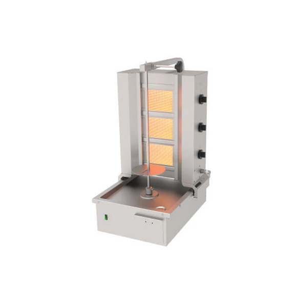 Atalay ADG-3A Döner Makineleri Gazlı Alttan Motorlu Hareketli - 3 Radyanlı - 220 V