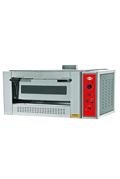 Empero EMP.6G Pizza Fırını Tek Katlı Gazlı 6 x 30 cm pizza kapasiteli - LPGli