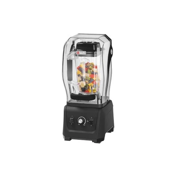Gastrotech SP1180 Bar Blender, Gürültü Önleyici Kapaklı, 2.5 L, 1680 W,