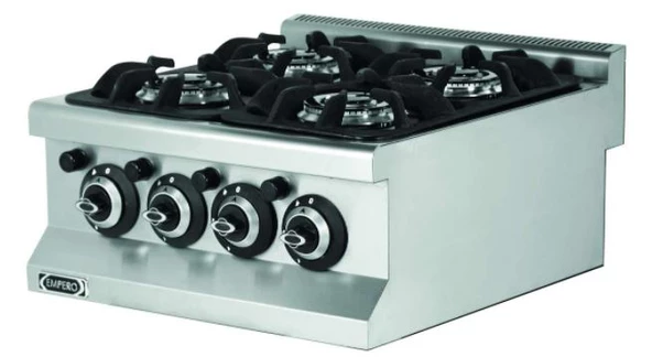 Empero EMP.6KG020 4 Brülörlü Gazlı Ocak - LPGli