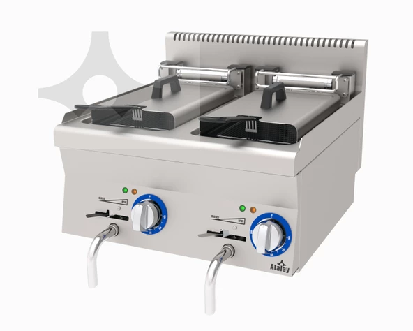 Atalay AEF-660 Elektrikli 380-415 V Fritöz 600x600x300 mm