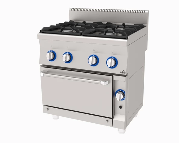 Atalay AGK-860 Gazlı 112 kg Kuzine 800x600x850 mm