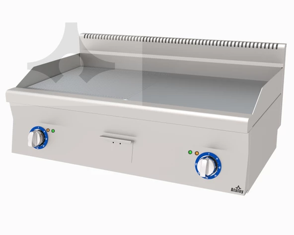 Atalay AEI-1060/ND Elektrkli Nervürlü+Düz Izgara 1000x600x300 mm