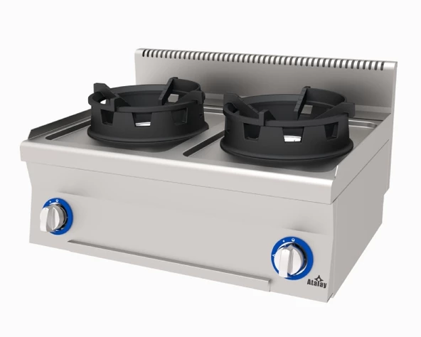 Atalay AWO-860 Gazlı 67 kg Wok Ocak800x600x300 mm