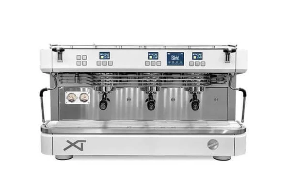 Dalla Corte DCPROXT-3-DW XT Barista (3 Gruplu) Kahve Makinesi, BEYAZ-KROM