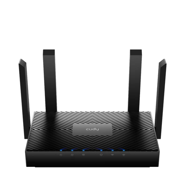 Cudy Router Wr3000 Ax3000 2.4Ghz/5Ghz 3000Mbps Ap/Re/Wısp 4Xgigabit Port Mu-Mımo Kablosuz Wi-Fi 6