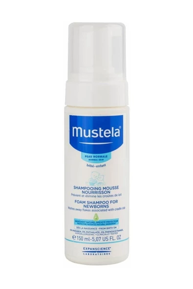 Mustela Yeni Doğan Konak Önleyici Köpük Şampuan 150 Ml