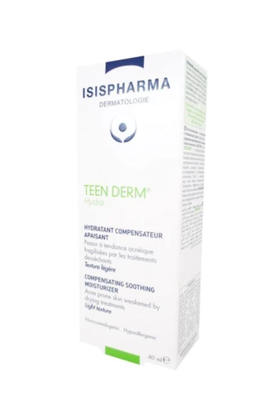 Isis Pharma Yağlı Ciltler Için Bakım Kremi - Teen Derm Hydra 40 Ml 3401381717872 - Resim 2