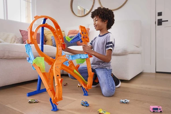 Mattel Hot Wheels Dikey Yarış Heyecanı Oyun Seti HMB15 - 5
