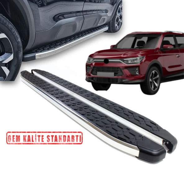KORANDO 2019 2020 2021 2022 2023 2024 2025 ARACA ÖZEL BLACKLİNE YAN BASAMAK