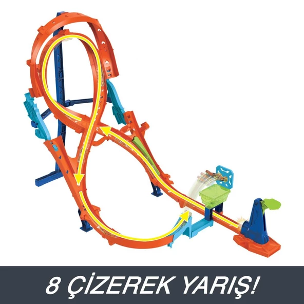 Mattel Hot Wheels Dikey Yarış Heyecanı Oyun Seti HMB15 - 4