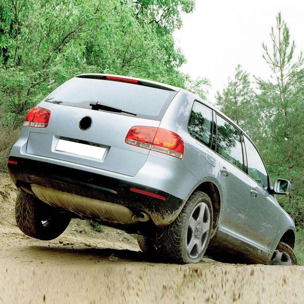 VW Touareg 2003-2006 Arka Bagaj Kapağı Açma Kolu Butonu - 2