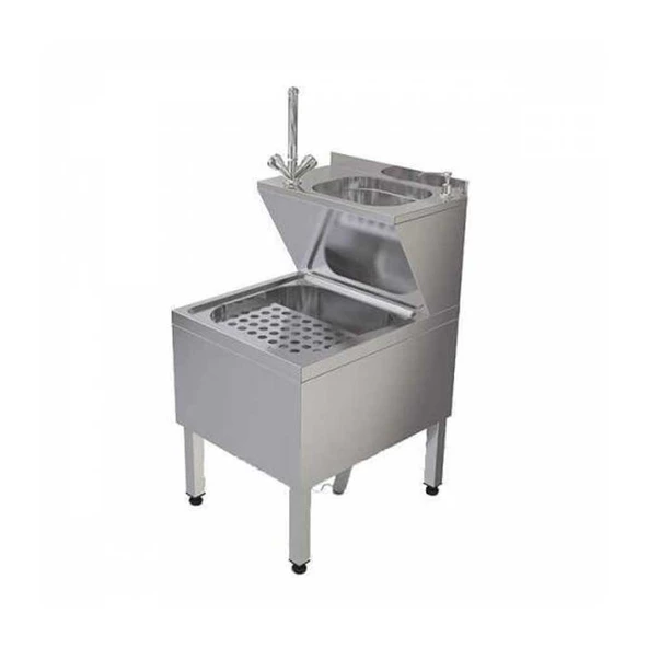 Empero EMP.PE.5060 Paspas Yıkama Evyesi 500*600*900 ürün görseli