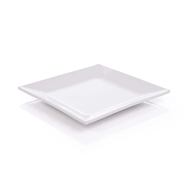 Gmb Nazen K-68 Termoset Kırılmaz-21 cm kare servis tabağı 72 Adet