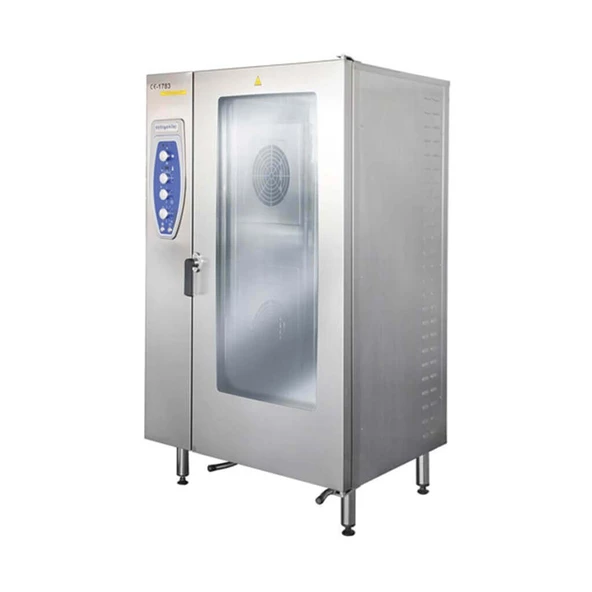 Öztiryakiler Konveksiyonel Buharlı Fırın-Gazlı-20 GN 2/1-kit arabalı ürün görseli