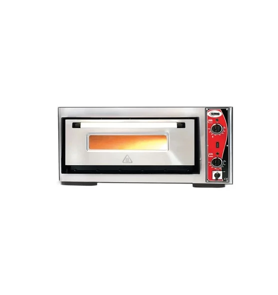 Gmg PF6262E Pizza Fırını-Tek Katlı-220 V-içi 60x60 cm